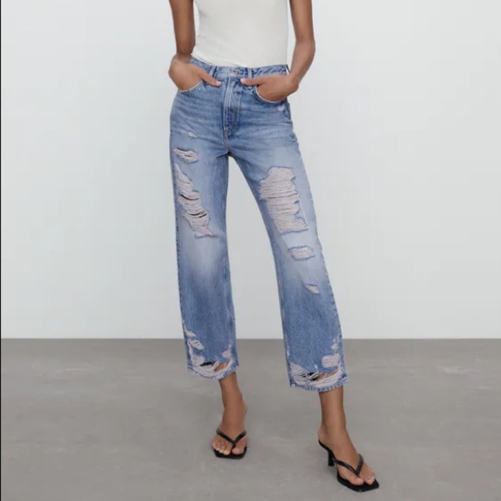 ZARA THE PEPPER MOM JEANS